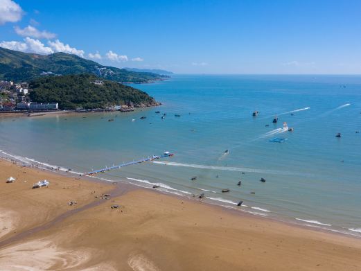 苍南县渔寮旅游区-渔寮大沙滩