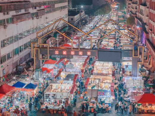 三挺路夜市