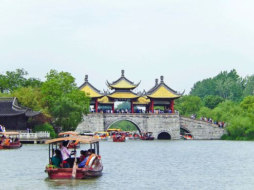 瘦西湖游船